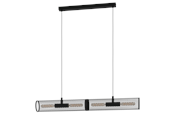 Lampor - EGLO REDCLIFFE long table pendant black - 43534