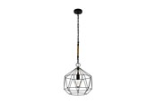 Lampor - EGLO COTTINGHAM pendlande belysning - svart - 43328