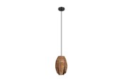 Lampor - EGLO MONGU 1 pendlande belysning - svart/brun - 43294