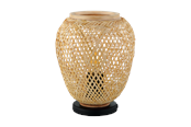 Lampor - EGLO DEMBLEBY bordsbelysning - svart/natur - 43263