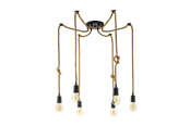 Lampor - EGLO RAMPSIDE pendlande belysning - svart - 43195