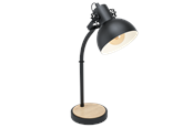 Lampor - EGLO LUBENHAM bordsbelysning - svart, brun - 44058