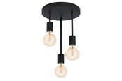 Lampor - EGLO WILMCOTE takbelysning - svart - 43126