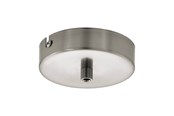 Tillbehör (Fästen, uttag etc.) - EGLO LUMINAIRE LIKE YOU canopy with 1 outlet brushed steel - 33869