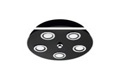 Lampor - EGLO GRATTINO ceiling light black clear - 33805