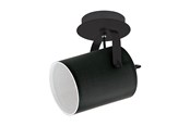 Lampor - EGLO VILLABATE spot - svart/svart, vit - 33645