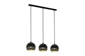 Lampor - EGLO CAMASTRA pendlande belysning - svart, guld - 33334