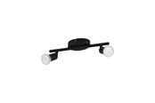 Lampor - EGLO BUZZ LED spot rail 2L black - 32429