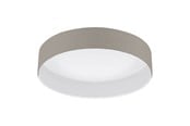 Lampor - EGLO PASTERI takbelysning - vit/taupe - 31589