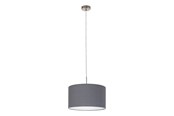 Lampor - EGLO PASTERI pendlande belysning - matt nickel/grå - 31573