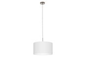 Lampor - EGLO PASTERI pendlande belysning - matt nickel/vit - 31571