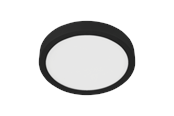 Lampor - EGLO FUEVA 5 ceiling lamp Ø285 mm 4000K IP44 black - 30761