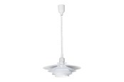 Lampor - EGLO BRENDA pendlande belysning - vit/vit - 27991