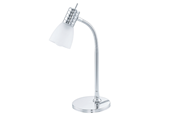 Lampor - EGLO PRINCE 3 bordsbelysning - krom/vit - 13577