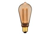 Glödlampor - EGLO LED-glödlampa LED ST64 4,3W 1800K 3-stegs dimmning E27 - Amber E27 - 11984