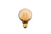 Glödlampor - EGLO LED-glödlampa LED G80 4,3W 1800K 3-stegs dimmning E27 - Amber E27 - 11981