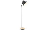 Lampor - EGLO LUBENHAM golvlampor - svart, brun - 44059