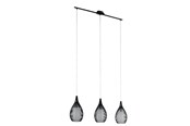 Lampor - EGLO RAZONI pendlande belysning - svart/svart, vit - 94389