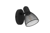 Lampor - EGLO CAROVIGNO spot - svart - 98621