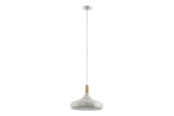Lampor - EGLO SABINAR pendlande belysning - borstad silver/brun - 901182