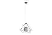 Lampor - EGLO VERNHAM pendant black - 43481