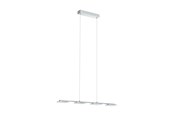 Lampor - EGLO CARTAMA pendlande belysning - krom/klar, satinerad - 94244