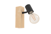 Lampor - EGLO TOWNSHEND 3 spot - brun, svart - 99477