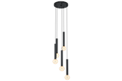 Lampor - EGLO CORTENOVA pendlande belysning - svart - 98058