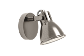 Lampor - EGLO SERAS spot - antik nickel, krämfärgad - 96552