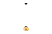 Lampor - EGLO ALBARACCIN pendlande belysning - svart/guldfärgad - 98524