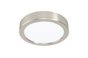 Lampor - EGLO FUEVA 5 Plafond - matt nickel/vit - 99218