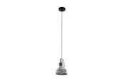 Lampor - EGLO BARNSTAPLE pendlande belysning - svart/antik zink - 49619