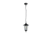 Lampor - EGLO LATERNA 4 pendlande belysning - svart/klar - 22471