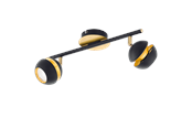 Lampor - EGLO NOCITO spot - svart, guld - 95483