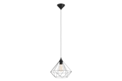 Lampor - EGLO TARBES pendlande belysning - svart/svart - 94188