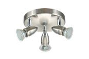 Lampor - EGLO MAGNUM LED spot - matt nickel, krom - 95824