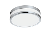 Lampor - EGLO LED PALERMO Vägg- och takbelysning - krom/vit lackerad - 94998