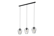 Lampor - EGLO NEWTOWN pendlande belysning - svart - 49478