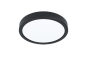 Lampor - EGLO FUEVA 5 Plafond - svart/vit - 99263