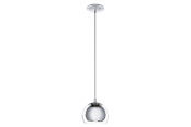 Lampor - EGLO ROCAMAR pendlande belysning - krom/klar - 94592
