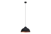 Lampor - EGLO TRURO 2 pendlande belysning - svart, koppar - 49247