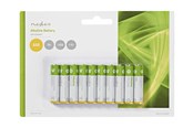 Battery - Nedis BAAKLR0310BL battery - 10 x AAA type - Alkaline - BAAKLR0310BL