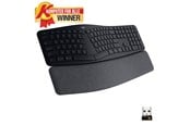 Tangentbord - Logitech ERGO K860 Wireless Ergonomic - UK - Tangentbord - Engelska (UK) - Svart - 920-010107