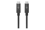 USB-kabel - Pro USB-C <-> USB-C - PD 100W - 1m - Svart - USB-kabel - 4040849492549