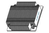 CPU-fläktar - Supermicro Server ZUB Super Micro SNK-P0049P - CPU kylfläns (utan fläkt) - SNK-P0049P
