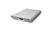 SSD - LaCie Portable SSD v2 - 500GB - Silver - Extern SSD - USB 3.2 Gen 2 - STKS500400