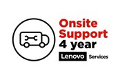 Tjänster och support - Lenovo Onsite Upgrade - extended service agreement - 4 years - on-site - 5WS0V08554