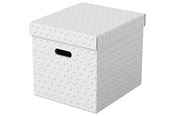 Arkivering & Förvaring - Esselte Hemförvaringsbox Kub, 3-pack Vit - 628288