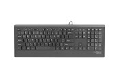 Tangentbord - Natec Barracuda - keyboard - US - black - Tangentbord - Engelska (US) - Svart - NKL-0876