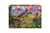 Pusselspel - Educa pussel Dinosaurie 500 bitar 3D pusselspel - 80-15969
